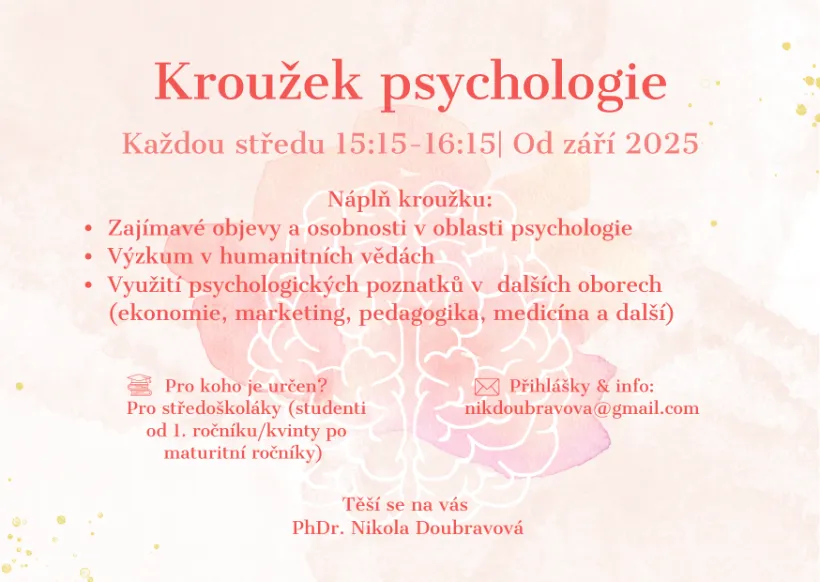 Informační leták