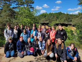 Kokořín a skalní město Mšeno