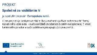Společně za vzděláním V