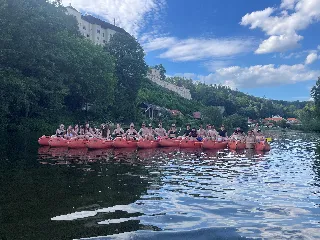 Z Kácova pod Český Šternberk